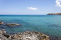 The blue sea at Haraki, Rhodes