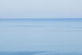 Blue sea horizon background, blue color gradient Royalty Free Stock Photo