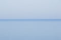 Blue sea horizon background, blue color gradient Royalty Free Stock Photo