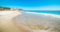 blue sea in Laguna Beach Royalty Free Stock Photo