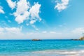 Blue sea in Laguna Beach Royalty Free Stock Photo