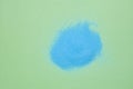 Blue sea salt heap - Copper sulfate Royalty Free Stock Photo