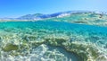 Blue sea in Sardinia Royalty Free Stock Photo