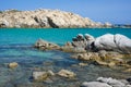 Blue sea in Sardinia Royalty Free Stock Photo