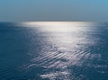 Blue sea surface Royalty Free Stock Photo