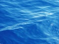 Blue sea surface Royalty Free Stock Photo