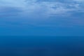 Blue sea water abstract background. Sea and sky. Calm, tranquility and harmony.