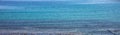 Blue sea water surface. Calm sea background texture, banner Royalty Free Stock Photo