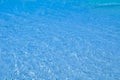 Blue sea water surface texture background. Royalty Free Stock Photo