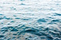 Blue sea waves suface. Royalty Free Stock Photo