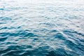 Blue sea waves suface. Royalty Free Stock Photo