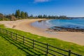 A winters day aerial seascape from Bermagui