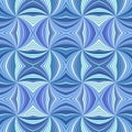 Blue seamless abstract hypnotic swirl stripe pattern background Royalty Free Stock Photo