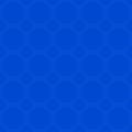 Blue seamless cutout circle pattern texture background - spatial geometrical vector graphic