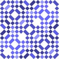 Blue seamless geometric pattern background Royalty Free Stock Photo