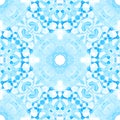 Blue seamless pattern. Amusing delicate soap bubbl