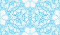 Blue seamless pattern. Astonishing delicate soap b Royalty Free Stock Photo