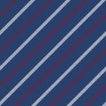 Blue seamless stripes pattern diagonal texture Royalty Free Stock Photo