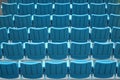 Blue Seats Royalty Free Stock Photo