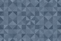 Blue segmented background. Triangular pixelation. Color texture