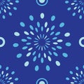 Blue semless background Royalty Free Stock Photo