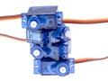 Blue servo motors