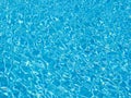 Blue shiny swimmingpool water reflection