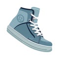 blue shoe sport icon