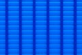 Blue shutter