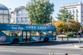 Sightseeing bus in Budapest Royalty Free Stock Photo