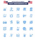 25 Blue Signs for USA Independence Day cake; kids; american; entertainment; sports