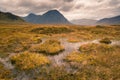 Buachaille Etive Mor mountain in Glencoe, Scotland Royalty Free Stock Photo