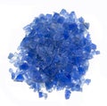 Blue Silica Gel Royalty Free Stock Photo