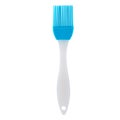 Blue silicone pastry brush isolated on white background, copy space Royalty Free Stock Photo