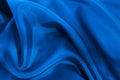 Blue Silk Royalty Free Stock Photo