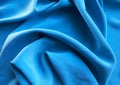 Blue silk background Royalty Free Stock Photo