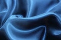 Blue silk background Royalty Free Stock Photo