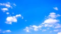 Blue skies with clouds Royalty Free Stock Photo