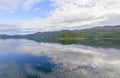 Blue Skies and Ocean Reflections