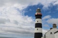 Lighthouse at Old head Kinsale Ireland Royalty Free Stock Photo