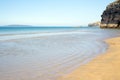 Blue skies and sea at ballybunion