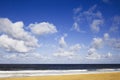 Newcomb Hollow Beach in Wellfleet MA on Cape Code MA. Royalty Free Stock Photo