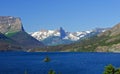 Blue skies and water in the Mountains