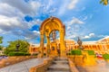 blue sky above Saranrom palace Royalty Free Stock Photo