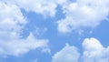 blue sky abstract white cloud flufy background. beauty high natural summer season