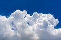 Blue sky background with clouds