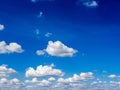 Blue sky background with clouds Royalty Free Stock Photo