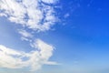 Blue sky background Royalty Free Stock Photo