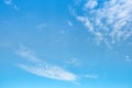 Blue sky background Royalty Free Stock Photo