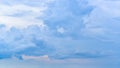 Beautiful blue sky with clouds Royalty Free Stock Photo